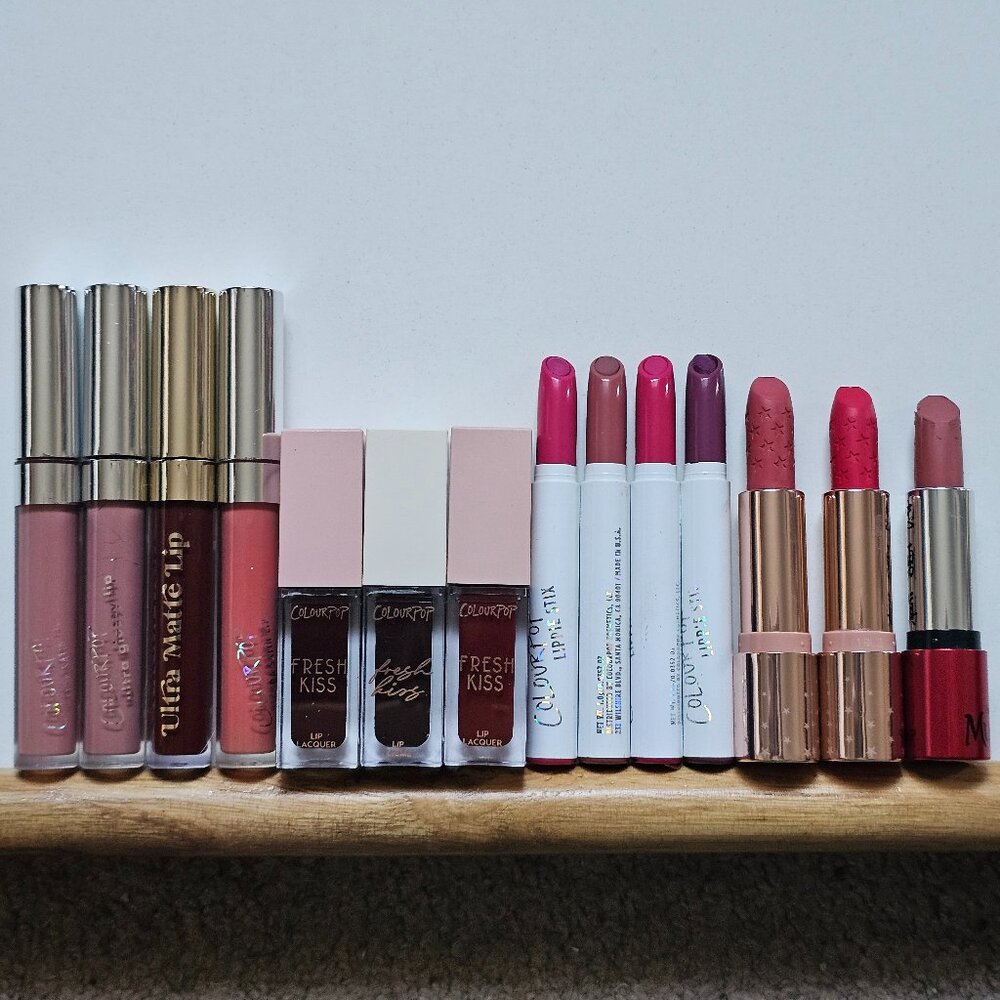 Colourpop Mixed Lippie Lot